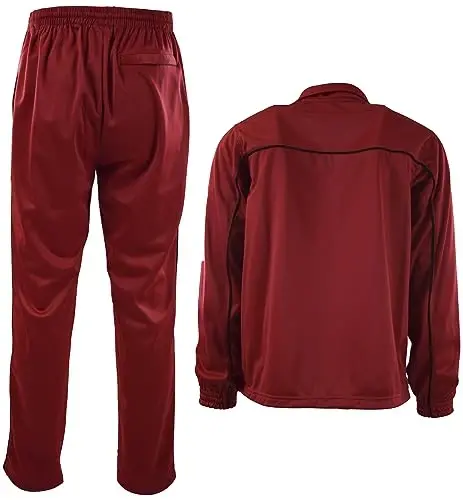 ChoiceApparel erkaklar uchun fermuarli orqa cho'ntakli sport kostyumi - 5