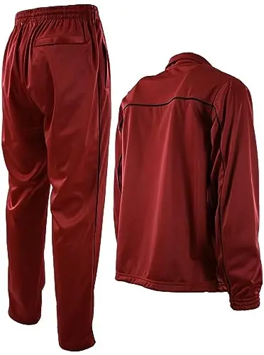 ChoiceApparel erkaklar uchun fermuarli orqa cho'ntakli sport kostyumi - 6