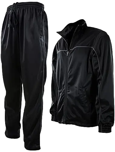 ChoiceApparel Mens Active Tracksuit with Zippered Back Pocket - 1