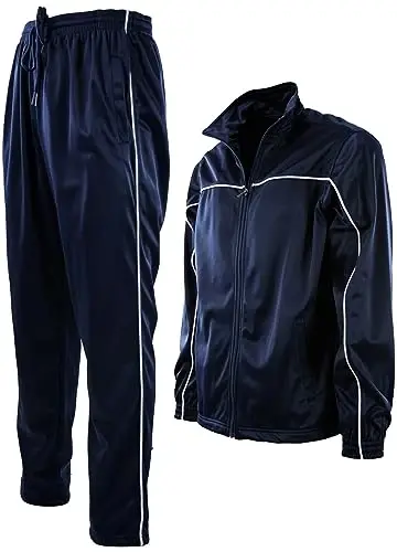 ChoiceApparel Mens Active Tracksuit with Zippered Back Pocket 