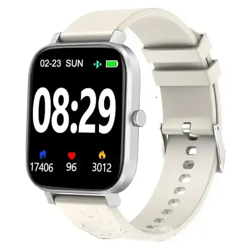 Choiknbo Smart Fitness Tracker Watch with Heart Rate Monitor, Activity Tracker with Pedometer, Sleep Monitor, Calories & Step Counter, Waterproof Smart Watch for Women Men Fitness Watch for Sports - CHOIKNBO