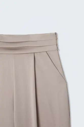 Cho'ntakli Erkin Satin Shim - Tosh - Tosh - 4