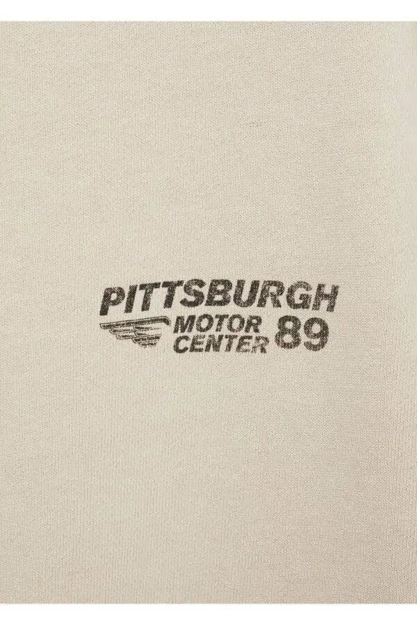 Chop etilgan va naqshli svitshot - 2