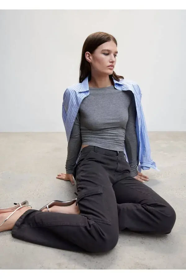 Chopli Cargo Jinsi Shim - 6