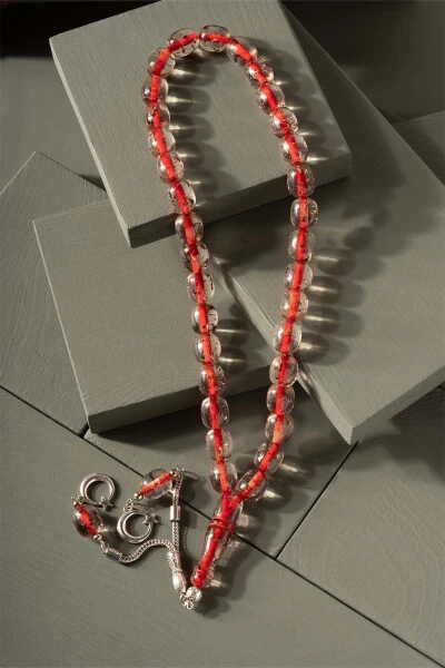 Choy Fosilli Jozibdor Iri Donli Kukuns Harovoy Tasbeh - TESBİHKENTİ