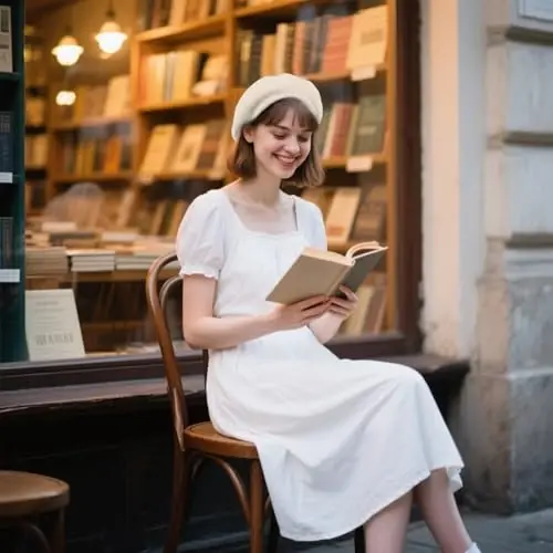 choyaxo French Beret Hats Solid Classic Beret Hats for Women Girls - 7