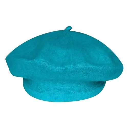choyaxo French Beret Hats Solid Classic Beret Hats for Women Girls - 1