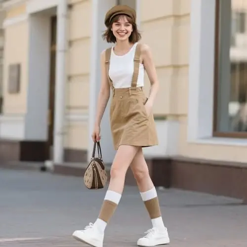 choyaxo French Beret Hats Solid Classic Beret Hats for Women Girls - 7