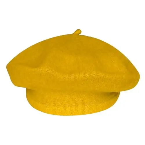 choyaxo French Beret Hats Solid Classic Beret Hats for Women Girls - 1