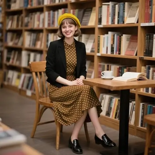 choyaxo French Beret Hats Solid Classic Beret Hats for Women Girls - 7