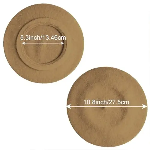 choyaxo French Beret Hats Solid Classic Beret Hats for Women Girls - Modazone (1)