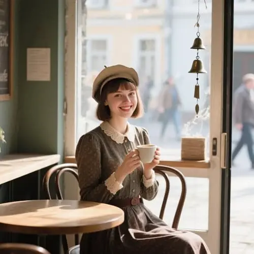 choyaxo French Beret Hats Solid Classic Beret Hats for Women Girls - 6