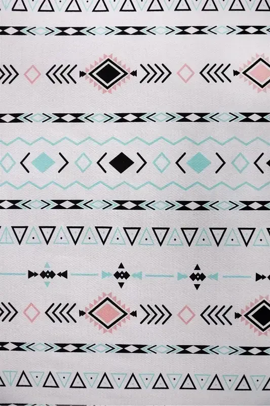 Choyshabli bitta kishilik yopinchiq o'rin to'shak 170 x 230-Oq - 3