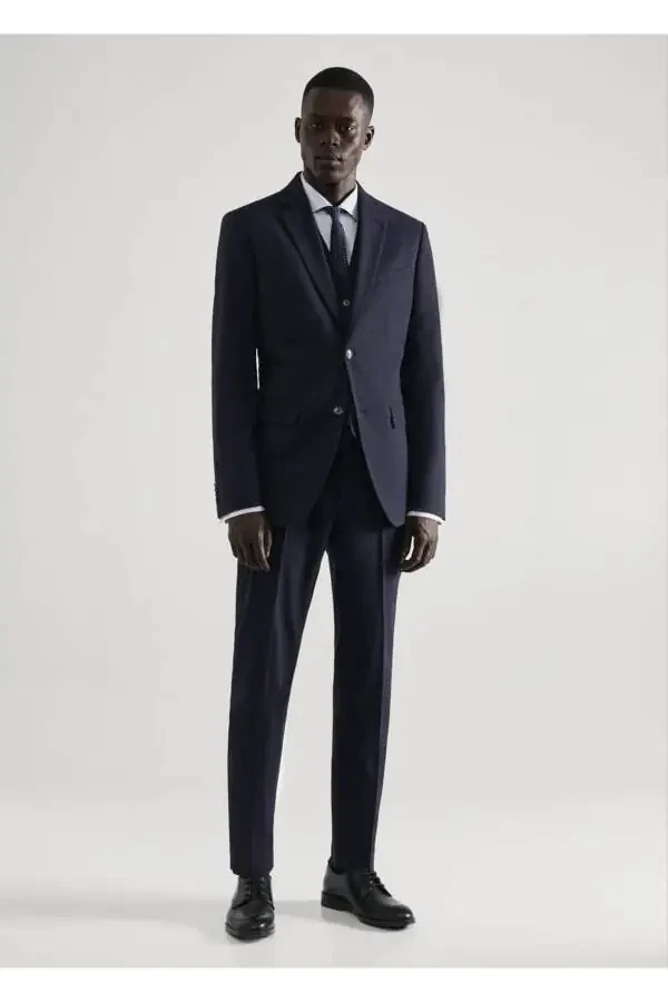 Cho'ziluvchan matodan tor konus Blazer ko'ylagi - 2