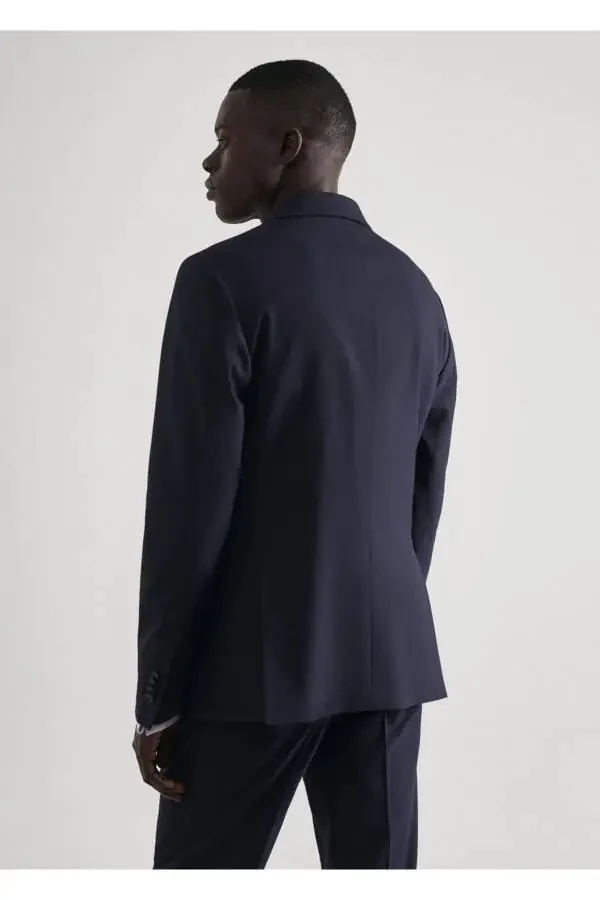 Cho'ziluvchan matodan tor konus Blazer ko'ylagi - 4