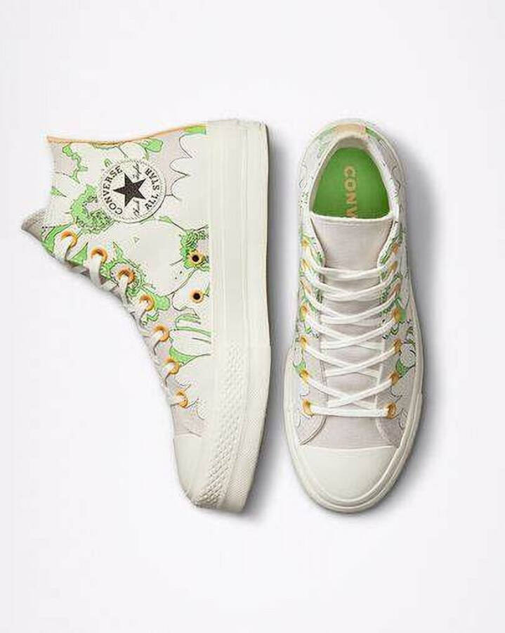 Chuck Taylor All Star Lift Platform со стразами Размер 9.5M - 5