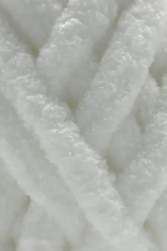 Chunky Finger Knitting Yarn Hand Knitting Wool 200gr Blanket Yarn Hat Scarf Wool Finger Knitting Yarn White-White - SENSY (1)