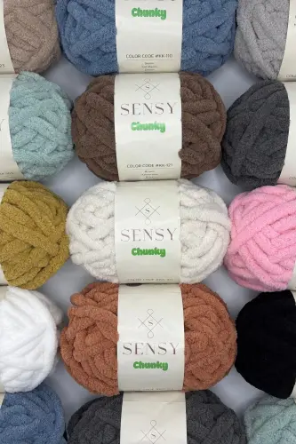 Chunky Finger Knitting Yarn Hand Knitting Yarn 200 gr Shawl Yarn Scarf Yarn Baby Blanket Yarn Hat Yarn Dark Gray-Dark Gray - 4