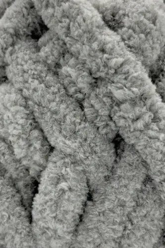 Chunky Hand Knitting Yarn 200 gr Slipper Blanket Yarn Finger Knitting Yarn Scarf Beanie Hat Finger Yarn Light Gray-Light Gray - SENSY (1)