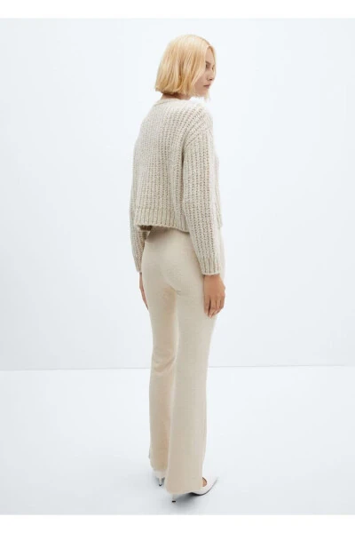 Chunky Knit Lurex Sweater - 4