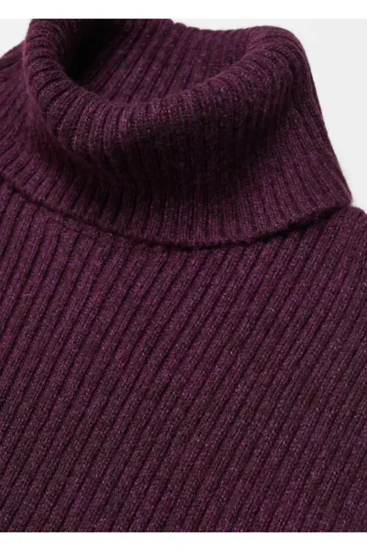 Chunky Knit Vest-Heather - 5