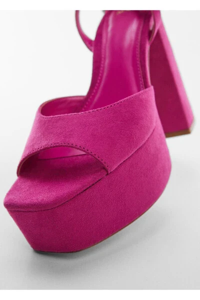 Chunky Sole Ankle Sandals - 3