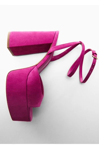 Chunky Sole Ankle Sandals - 5