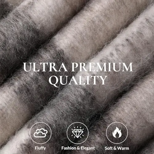 Chunky Winter Scarf for Women Warm Scarf Large Scarves | Soft CasModazoneere Feel Anti-pill Fabric, Oversized 90