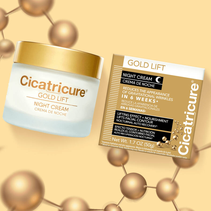 Cicatricure Gold Lift Night Cream, Anti Aging Facial Moisturizer, Skin Care, 1.7 fl oz - 1