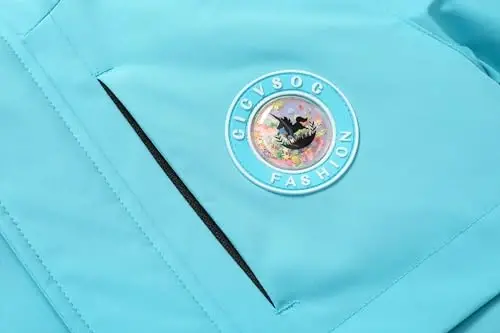 CICVSOC Girl's Ski Jacket Winter Outdoor Warm Snow Coat Kid's Snowboarding Windproof Jacket with Hood - 5
