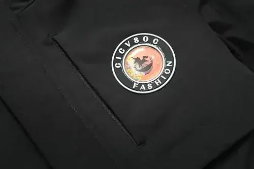 CICVSOC Qizlar uchun chang'i kurtkasi Qishki tashqi issiq qor palto Bolalar uchun snoubord shamolga chidamli kapüşonli kurtka - 5