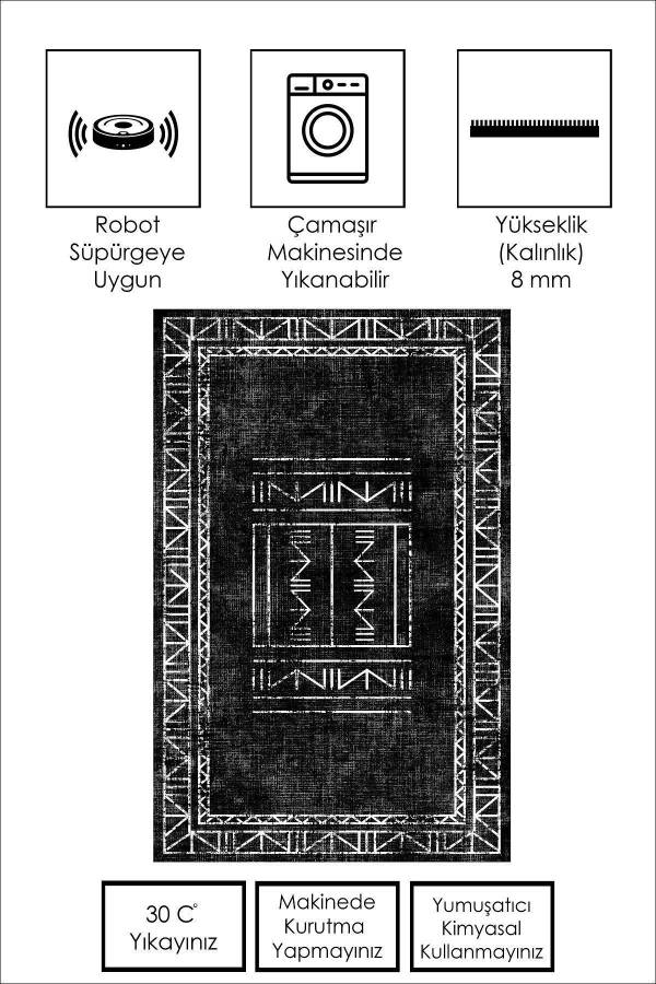 Цифровая печать Стирающийся нескользящий нижний зал Ковер кухонный коврик и коврик для ванной - 3