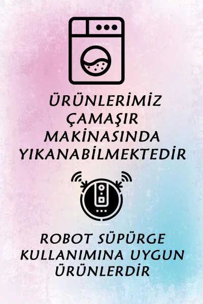 Цифровой печатный нескользящий моющийся водопоглощающий махровый набор для ванной коврики для ванной - ORİAHOME (1)