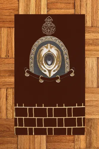 Цифровой принт Washable стильный дизайн Коврик для молитвы Коврик 70x130см, Коврик для молитвы-49-красный, - 4
