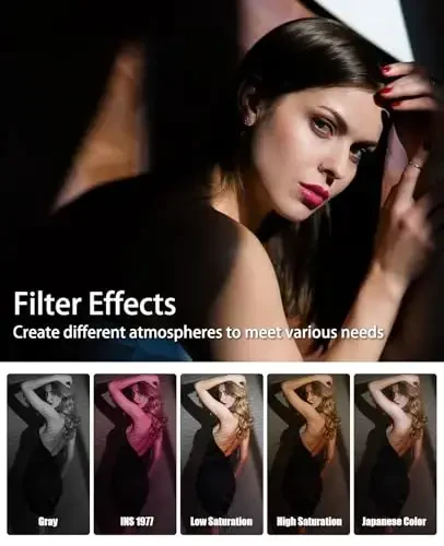 Цифровые камеры WGM Point and Shoot Портативная камера FHD 64MP 4K цифровая камера с 16-кратным зумом и антивибрацией с поворотным экраном - WGM (1)