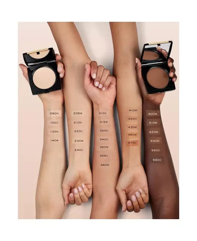 Dual Finish Multi-Tasking Powder Foundation Oil-free Face Powder - 520 SUEDE (W) - 4