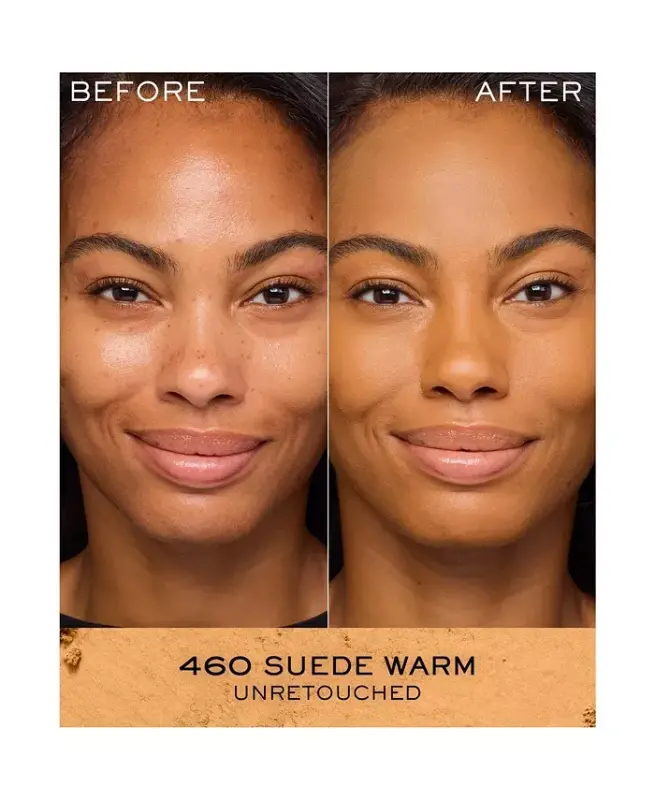 Dual Finish Multi-Tasking Powder Foundation Oil-free Face Powder - 460 SUEDE (W) - 3