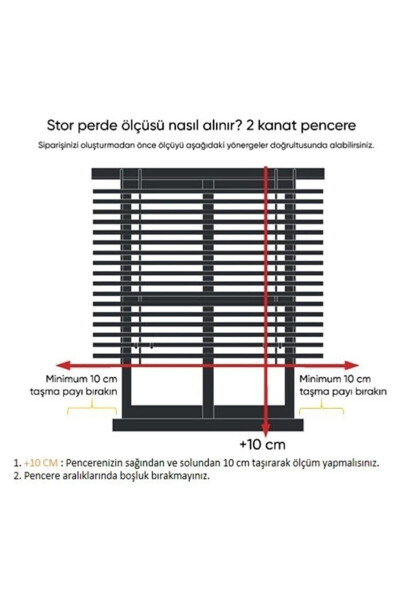 Çift Mekanizmalı Tül Ve Stor Perde - Model 7 - 16