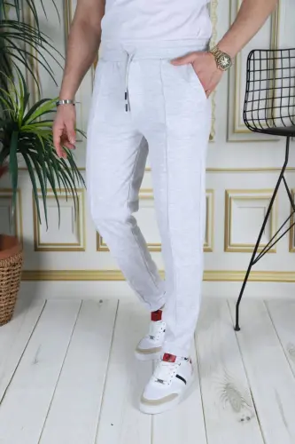 Doubleface eşofman altı-MetalikDOUBLEGRİ - 1