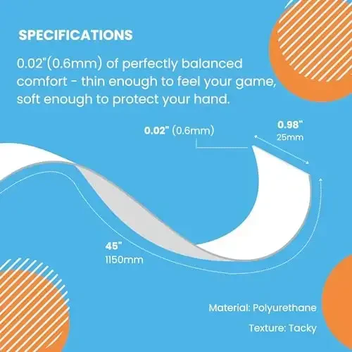 Strawberries and Cream Tennis Tape & Dampener Set - 2 Tacky 45” Long x 0.98” Wide Racket Handle Overgrips & 1 Matching Ping Dampener - 5