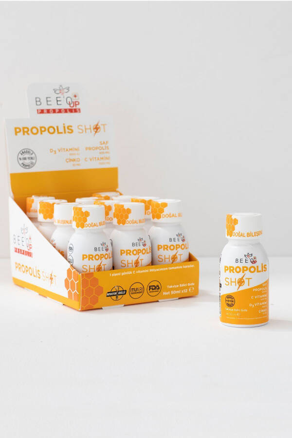 Çinko D3+c Vitamini Shot Propolis 12'li Kutu - 6