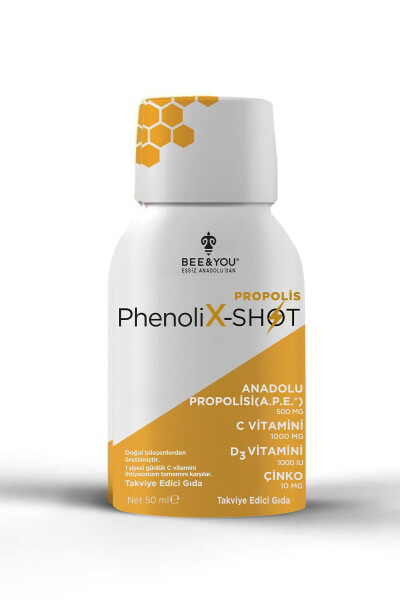 Çinko D3+c Vitamini Shot Propolis 12'li Kutu - 4