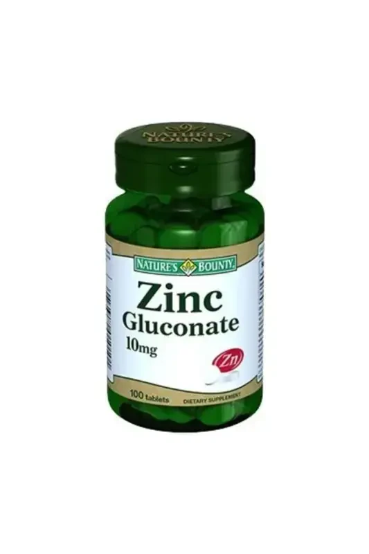 Zinc Gluconate 10 Mg 100 Tablet - NATURE'S BOUNTY