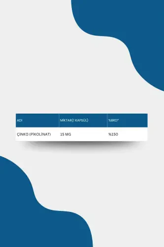 Zinc Picolinate 60 Tablet - 5