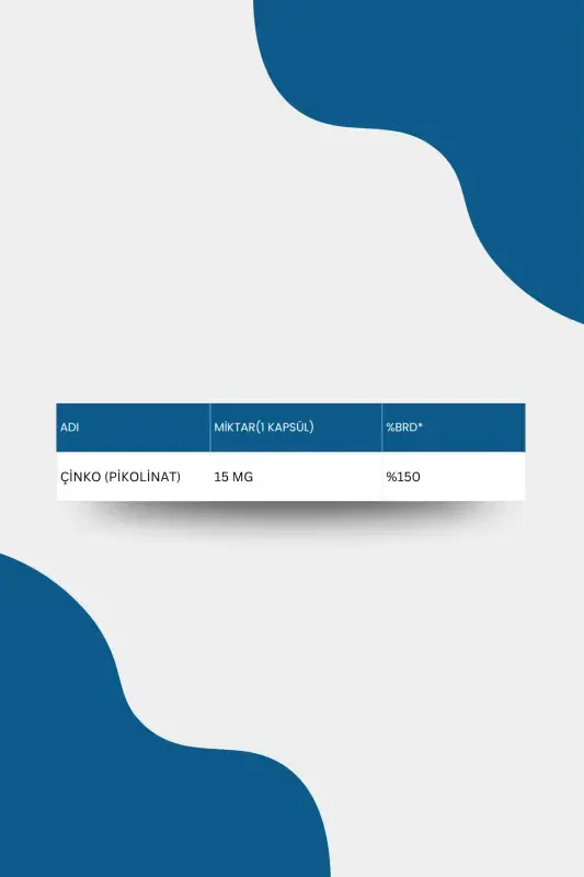 Zinc Picolinate 60 Tablet - 5