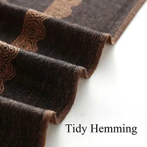 Ciormis Two Tone Silky Paisley PasModazoneina Shawl Scarf,Soft Women's Rave Jacquard PasModazoneinas Wrap Scarves - 3