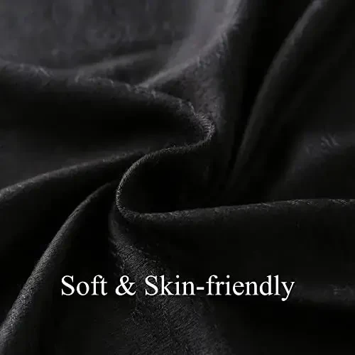 Ciormis Two Tone Silky Paisley PasModazoneina Shawl Scarf,Soft Women's Rave Jacquard PasModazoneinas Wrap Scarves - 3