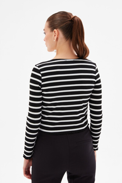 Çizgili Hırka-101 - 5