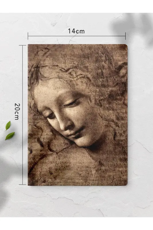 Çizgisiz Defter, Modern Sanat Temalı Notebook 4 Adet, Not Defteri, 64 Sayfa 14*21cm-Sanat - 2