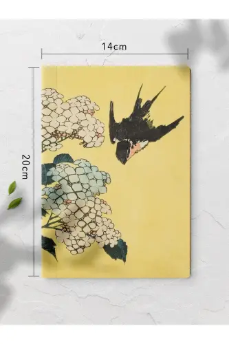 Çizgisiz Defter, Modern Sanat Temalı Notebook 4 Adet, Not Defteri, 64 Sayfa 14*21cm-Sanat - 4